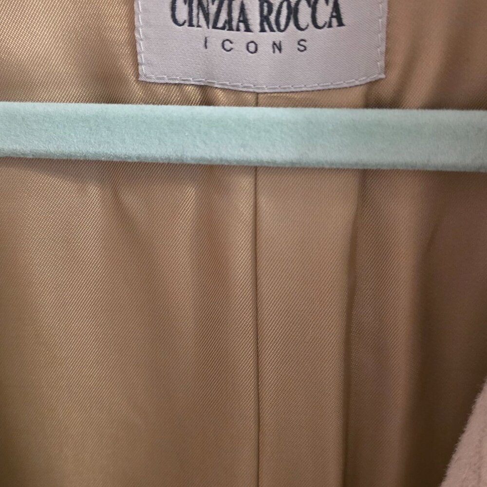 Cinzia Roca Alpaca Wool Coat Size 12 - Picture 9 of 10